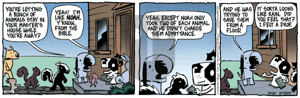 Pooch Cafe on Tuesday October 21, 2008 Comic Strip