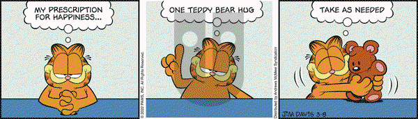 Garfield - Tuesday March 8, 2022 Comic Strip