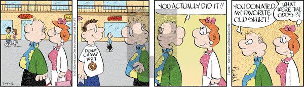 Drabble on Monday July 4, 2016 Comic Strip