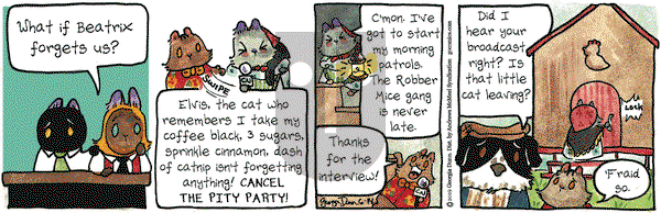Breaking Cat News on Friday June 14, 2019 Comic Strip