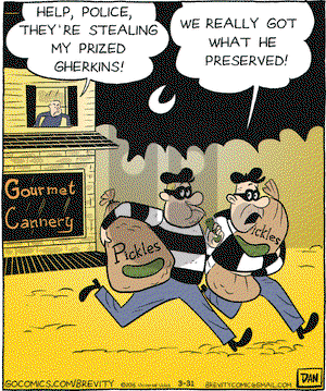 Brevity on Thursday March 31, 2016 Comic Strip
