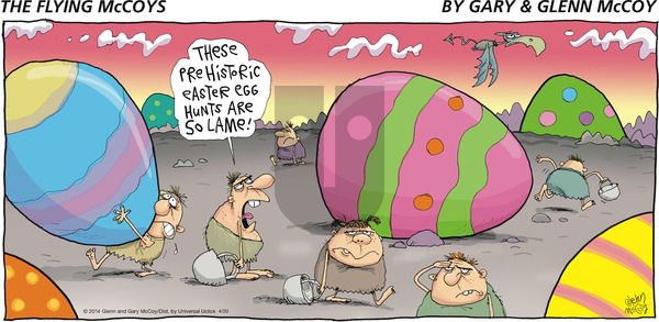 The Flying McCoys - Sunday April 20, 2014 Comic Strip
