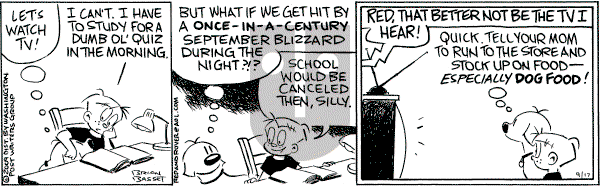 Red and Rover on Thursday September 17, 2009 Comic Strip