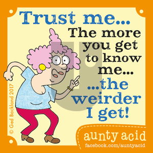 Aunty Acid on Friday January 27, 2017 Comic Strip