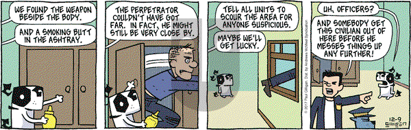 Pooch Cafe on Saturday December 9, 2017 Comic Strip