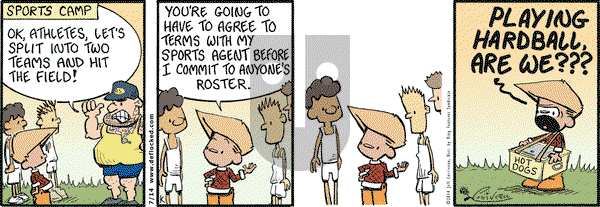 DeFlocked on Monday July 14, 2014 Comic Strip