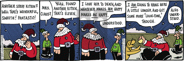 Overboard on Wednesday December 16, 2015 Comic Strip