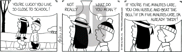 The Born Loser on Saturday January 27, 1996 Comic Strip