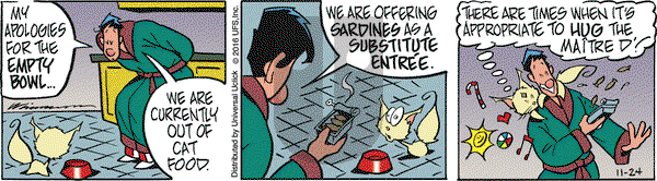 Rose is Rose on Thursday November 24, 2016 Comic Strip