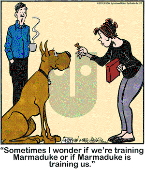 Marmaduke on Thursday April 29, 2021 Comic Strip