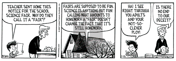 Grand Avenue on Monday February 26, 2007 Comic Strip