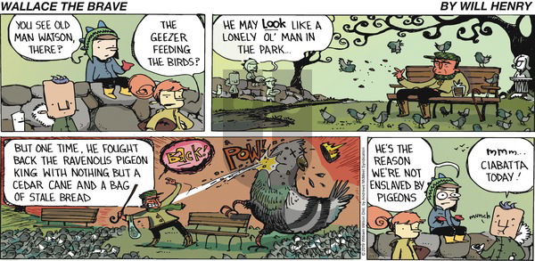 Wallace the Brave on Sunday February 17, 2019 Comic Strip
