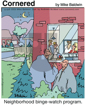 Cornered on Saturday September 19, 2020 Comic Strip