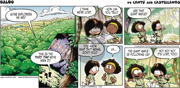 Baldo on Sunday September 24, 2006 Comic Strip