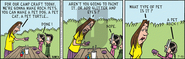 Grand Avenue on Wednesday July 18, 2018 Comic Strip