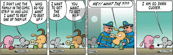 Pearls Before Swine on Monday August 12, 2013 Comic Strip