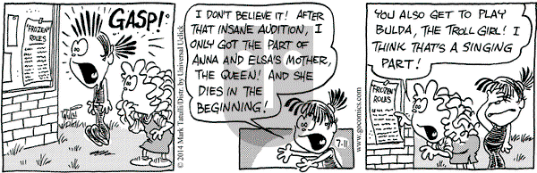Heart of the City on Friday July 11, 2014 Comic Strip
