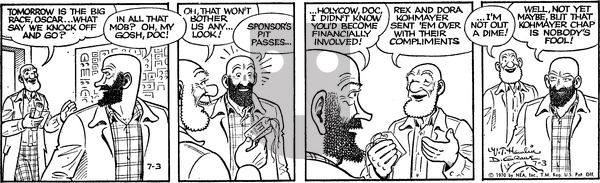 Alley Oop on Friday July 3, 1970 Comic Strip