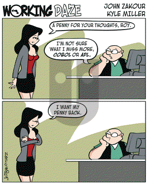 Working Daze on Wednesday May 31, 2006 Comic Strip