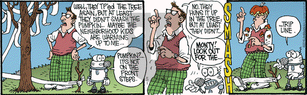 Monty on Tuesday November 1, 2016 Comic Strip
