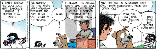 Get Fuzzy on Thursday May 24, 2012 Comic Strip