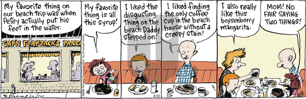 Cul de Sac on Friday August 30, 2013 Comic Strip