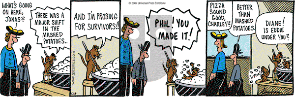 Overboard on Tuesday December 4, 2007 Comic Strip