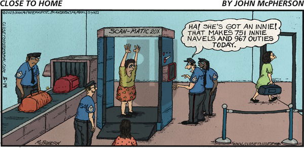 Close to Home on Sunday May 14, 2023 Comic Strip