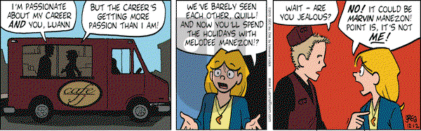 Luann on Thursday December 12, 2013 Comic Strip