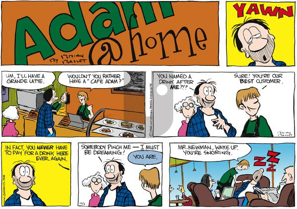 Adam@Home on Monday November 27, 2006 Comic Strip