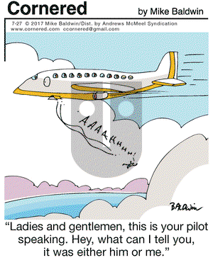 Cornered on Thursday July 27, 2017 Comic Strip