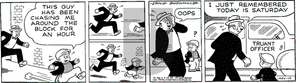 Nancy Classics on Thursday November 19, 2015 Comic Strip