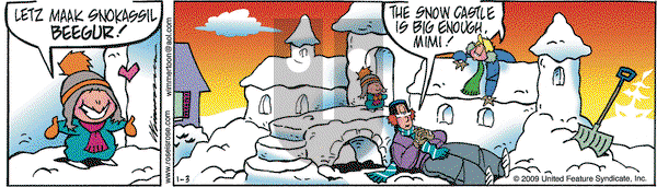 Rose is Rose on Saturday January 3, 2009 Comic Strip