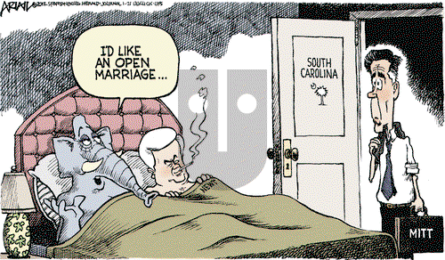 Robert Ariail - Monday January 23, 2012 Comic Strip