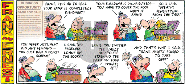 Frank and Ernest on Sunday May 3, 2009 Comic Strip