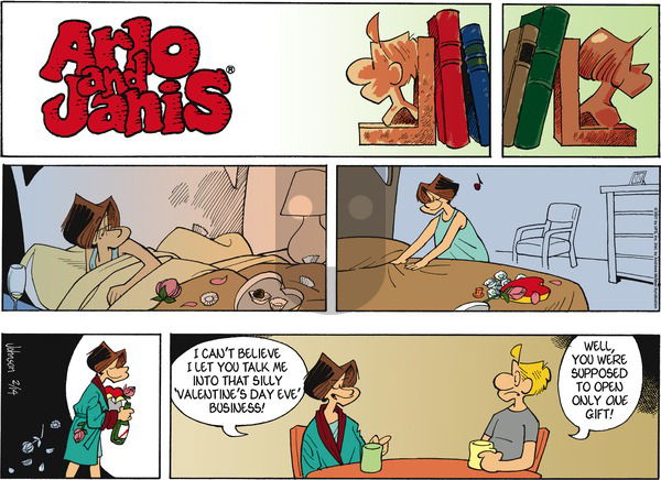 Arlo and Janis on Sunday February 14, 2021 Comic Strip