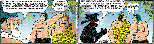 Alley Oop on Monday March 12, 2018 Comic Strip