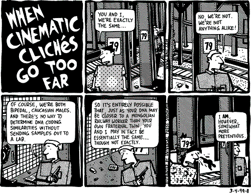 Ted Rall on Sunday March 7, 1999 Comic Strip