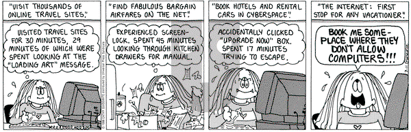 Cathy Classics on Saturday July 11, 1998 Comic Strip
