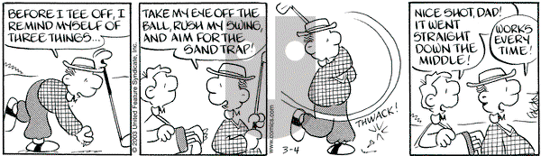 Drabble - Tuesday March 4, 2003 Comic Strip