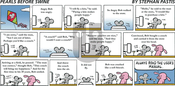 Pearls Before Swine on Sunday February 3, 2008 Comic Strip