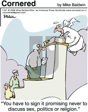 Cornered on Saturday January 31, 2009 Comic Strip