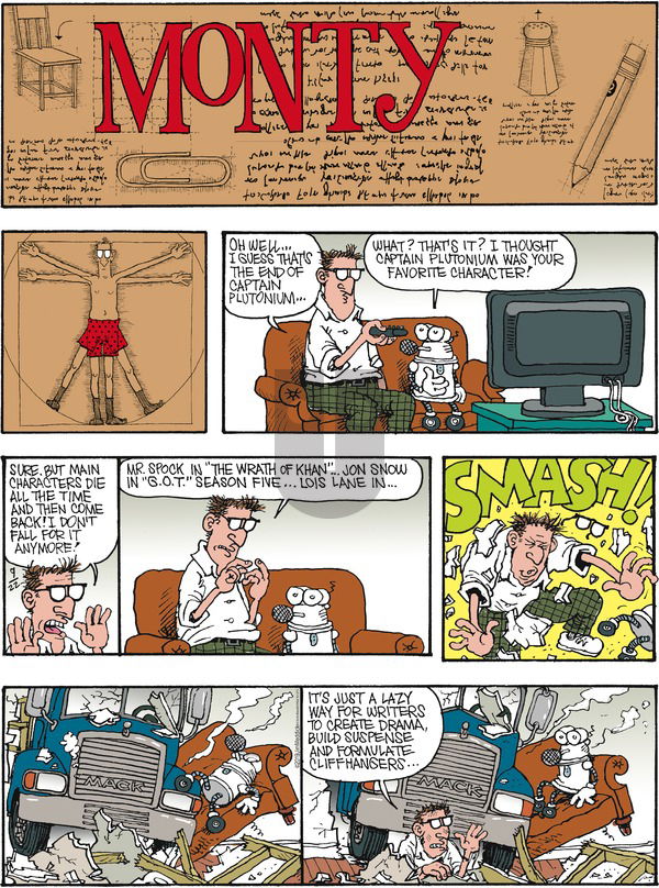 Monty on Sunday September 22, 2019 Comic Strip