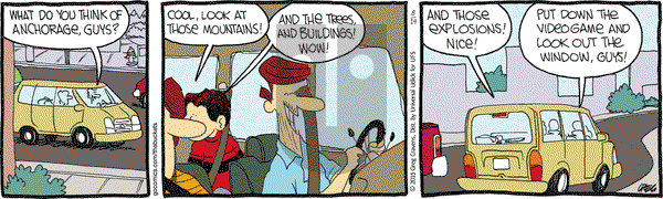 The Buckets on Friday August 14, 2015 Comic Strip