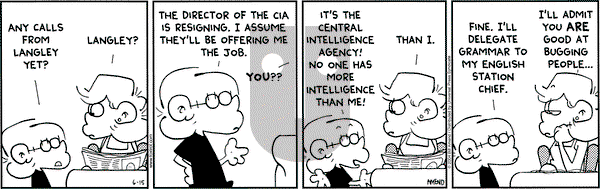 FoxTrot on Tuesday June 15, 2004 Comic Strip