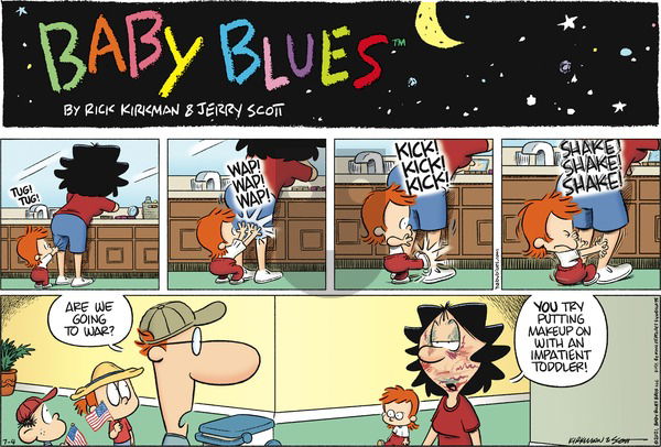 Baby Blues on Sunday July 4, 2021 Comic Strip