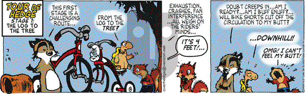 Over the Hedge on Monday July 19, 2010 Comic Strip