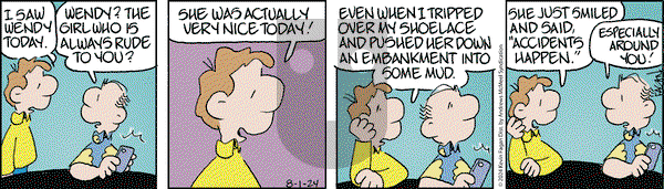Drabble - Thursday August 1, 2024 Comic Strip