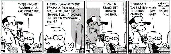 FoxTrot on Wednesday May 12, 1999 Comic Strip