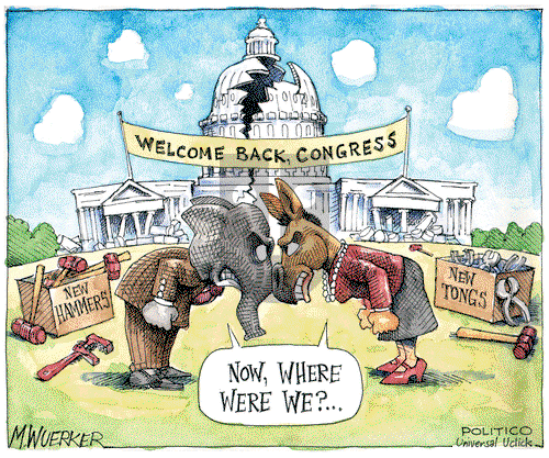 Matt Wuerker on Tuesday January 17, 2012 Comic Strip